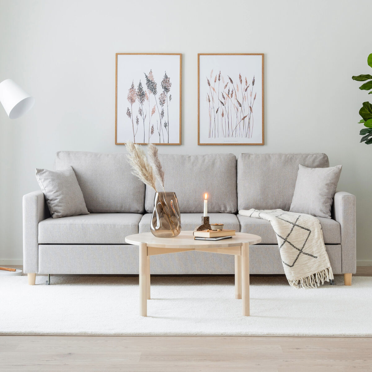 Aada 3-istuttava vuodesohva, hiekka hygge 10
